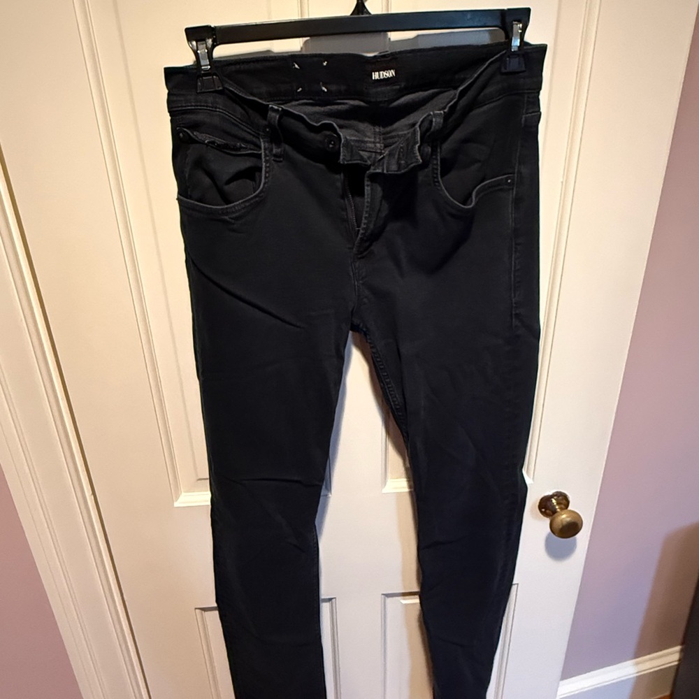 Hudson Jeans Black Skinny Men's Jeans